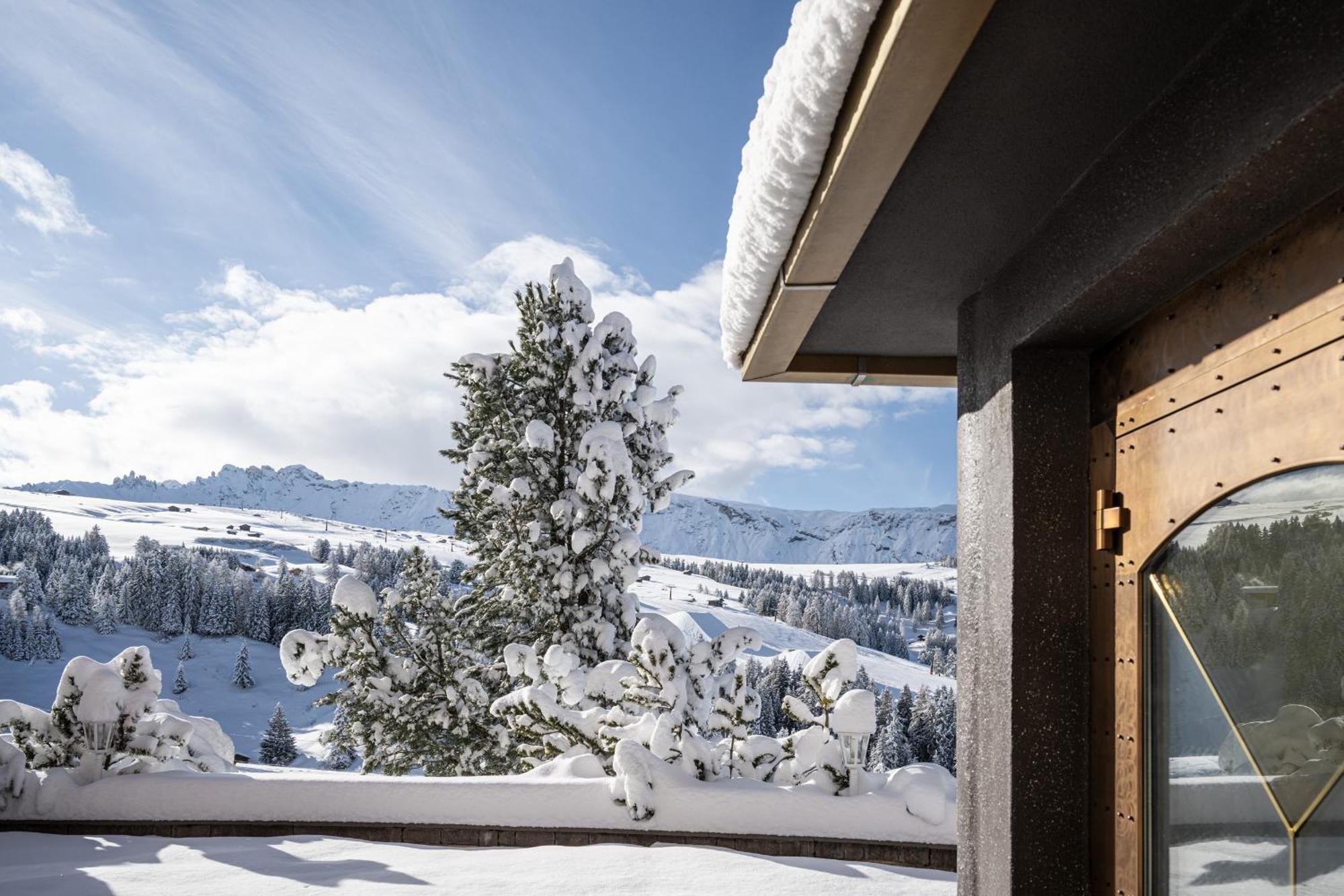 Hotel Rosa Eco Alpine Spa อัลเป ดิ ซิวซี ภายนอก รูปภาพ