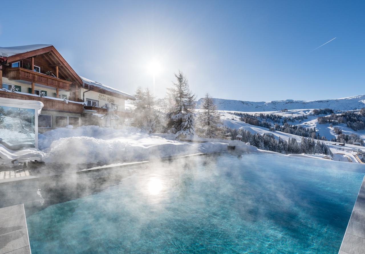Hotel Rosa Eco Alpine Spa อัลเป ดิ ซิวซี ภายนอก รูปภาพ